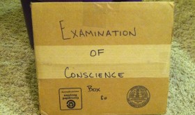 First Reconciliation Activity: Examination of Conscience Box