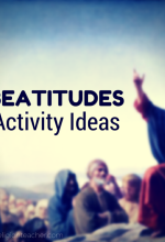 Beatitude Activity Ideas