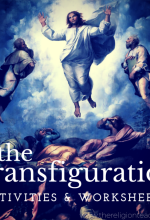Transfiguration Activities & Worksheets