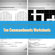 Ten Commandments Word Search and Crossword Puzzle