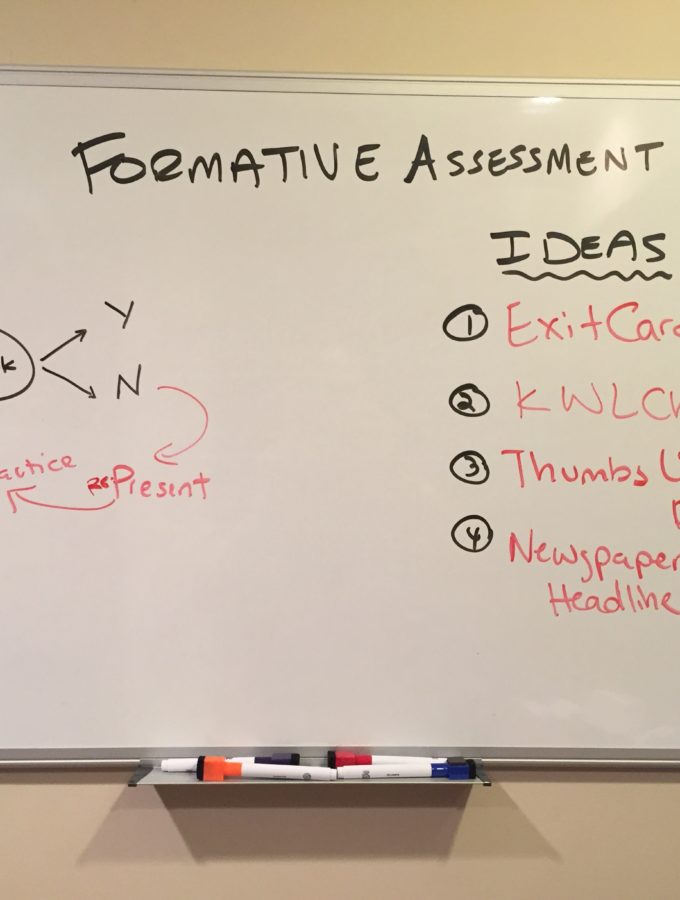 Formative Assessment Ideas