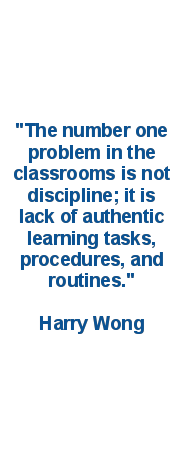 Harry Wong Quote on Classroom Management
