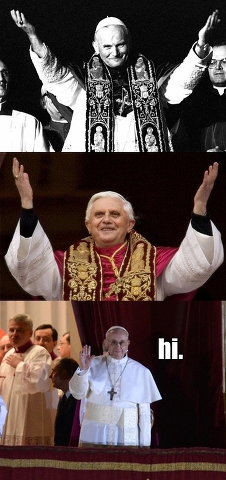 Pope Francis Says Hi