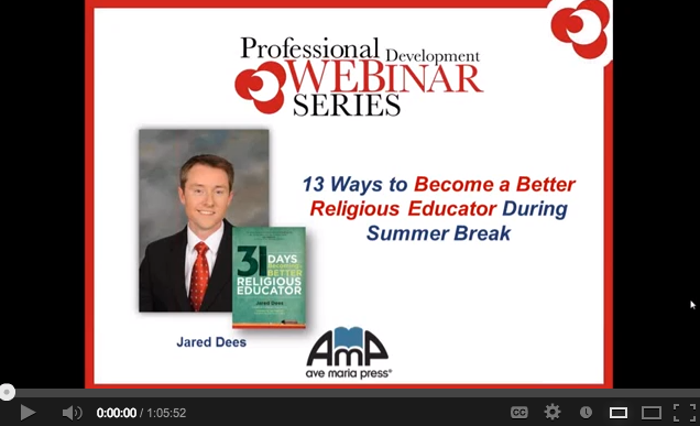 Better Religious Educator Summer Webinar Recording