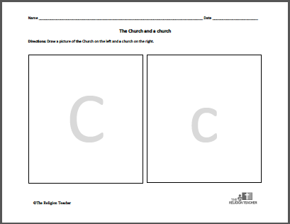 The Church Worksheet