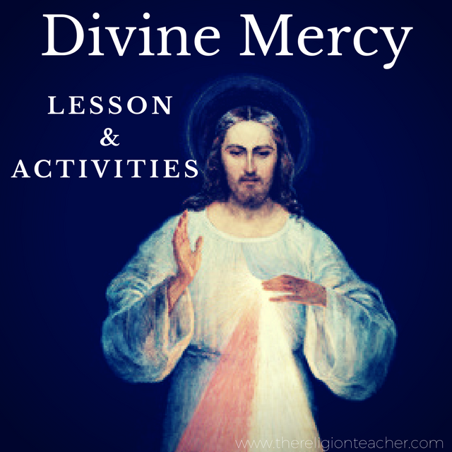Divine Mercy Lesson Plan and Activities 