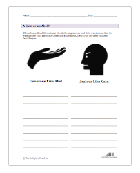 Cain and Abel Worksheet