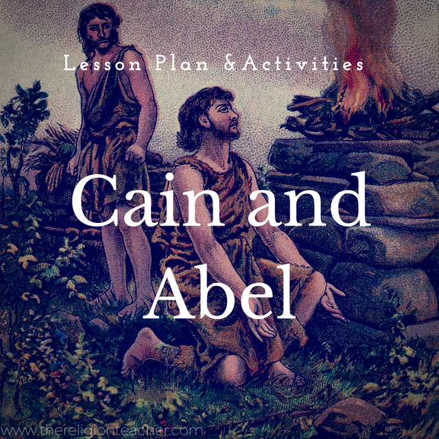 Cain And Abel Lesson Plan Activities And Worksheet The