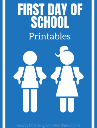 First Day of School Printables