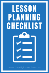 Lesson Planning Checklist