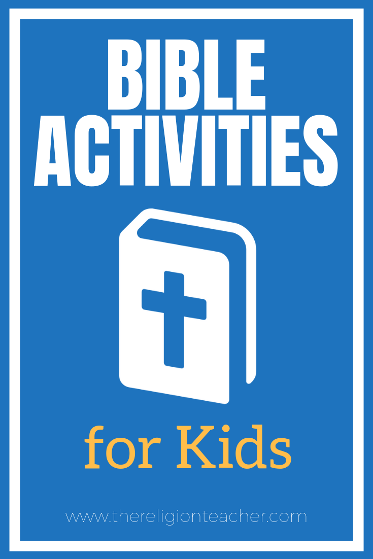 Bible Activities for Kids  The Religion Teacher  Catholic Intended For Bible Scavenger Hunt Worksheet