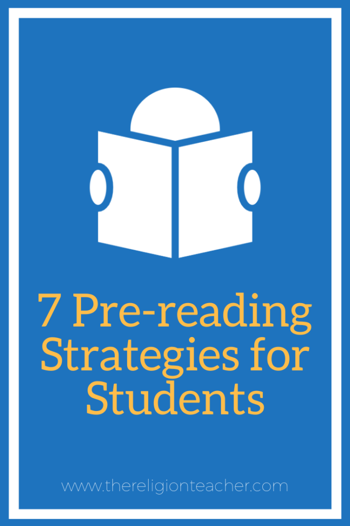 Pre-reading Teaching Strategies