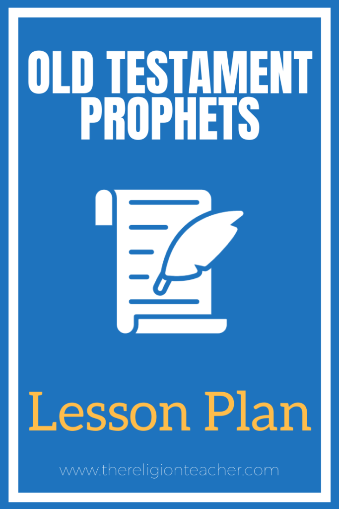 Old Testament Prophets Lesson Plan
