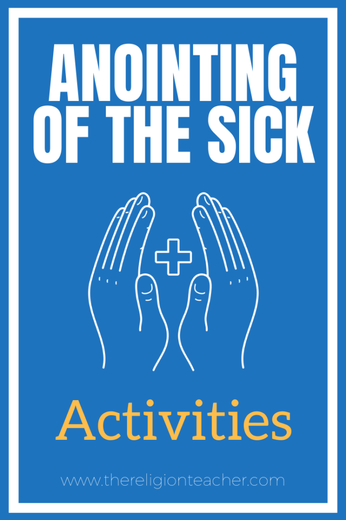 Anointing of the Sick Activities, Crafts, and Worksheets