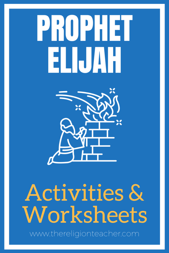 Prophet Elijah Activities and Worksheets